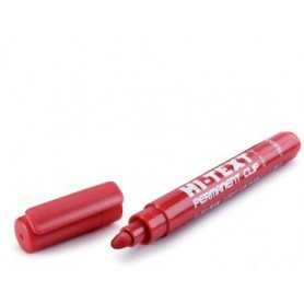 Indelebile punta tonda 4mm - 12 pezzi - ROSSO