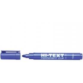 Indelebile punta tonda 4mm - 12 pezzi - BLU