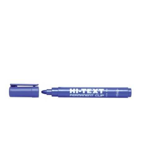 Indelebile punta tonda 4mm - 12 pezzi - BLU