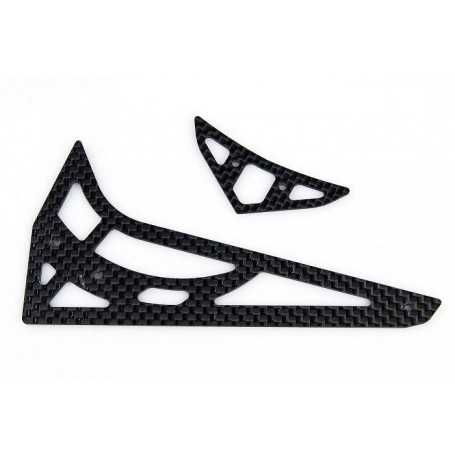 450pro-224 plastic horizontal/vertical tail fin