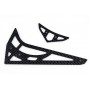 450pro-224 plastic horizontal/vertical tail fin