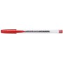 HI-TEXT 661 penna sfera punta media 1 mm Colore ROSSO 50 pz