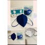 Mascherina protettiva monouso FFP2 BLU - conf. da 20PZ