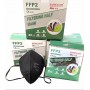 Mascherina protettiva monouso FFP2 NERA - conf. da 20PZ