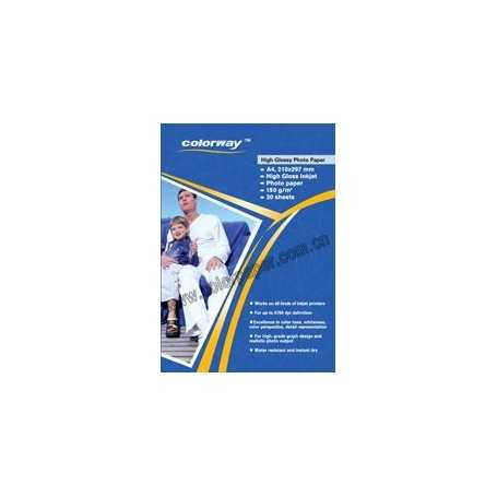 High Glossy Inkjet Photo Paper (Cast Coated),150g A4 50Fogli