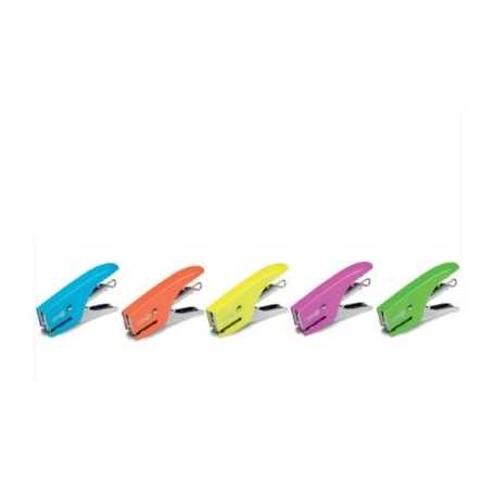 Cucitrice a pinza MINI 8 FLUO punto chiuso - rosa