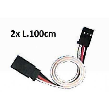 Prolunga 100 cm Futaba 2 pezzi