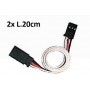 Prolunga 8 pollici Futaba 2 pezzi 20cm