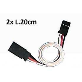 Prolunga 8 pollici Futaba 2 pezzi 20cm