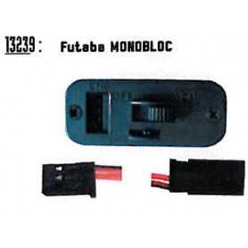 Interruttore con presa di ricarica FUTABA monoblocco