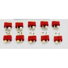 Connettore superplug Maschio Tplug t-plug 10 pezzi