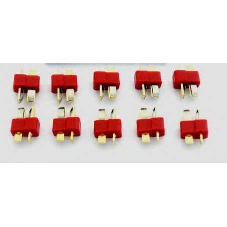 Connettore superplug Maschio Tplug t-plug 10 pezzi