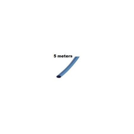 5 Metri termoretraibile BLU diametro 3 mm
