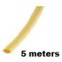 5 METRI termoretraibile Giallo diametro 3 mm