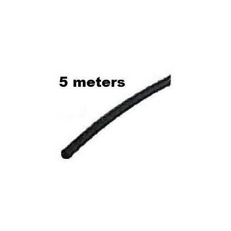 5 metri termoretraibile NERO diametro 6 mm CWT160062