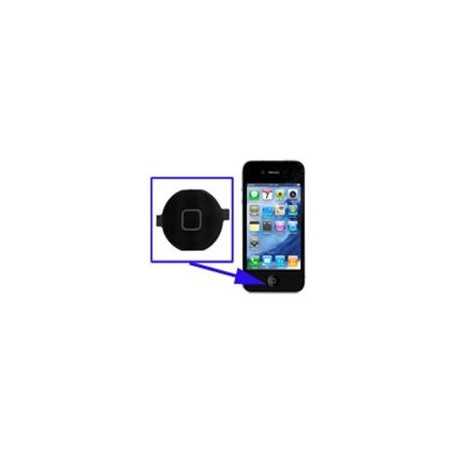 Pulsante Frontale Home per iPhone 4 Nero