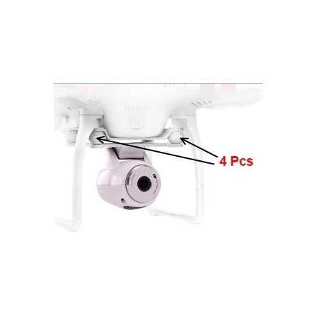 Ricambio DJI Phantom 2 Vision Ammortizzatori Cam 4 PzPart 20
