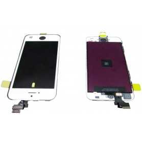 3in1 LCD Retina+Touch+Cornice per iPhone 5 Bianco AAA+