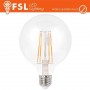 Lampada Filamento Globo Ø12,5cm - 6W 4000K E27