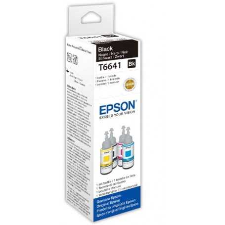 ECOTANK ORIGINALE T6641 FLACONE INCH.NERO 70ML