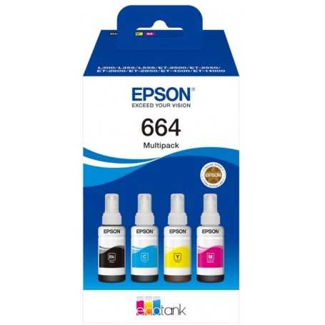 ECOTANK ORIGINALE T664 4-COLOUR MULTIPACK