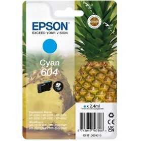 CARTUCCE ORIGINALE EPSON INK ANANAS CYAN 604