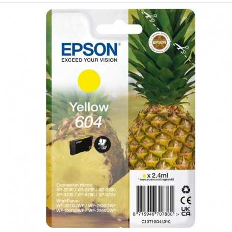 CARTUCCE ORIGINALE EPSON INK ANANAS YELLOW 604