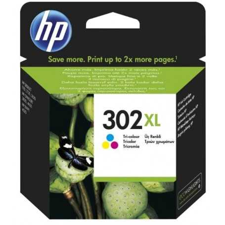 CARTUCCE ORIGINALE HP 302XL TRI-COLOR 