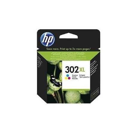 CARTUCCE ORIGINALE HP 302XL BLACK 