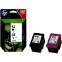 CARTUCCE ORIGINALE HP MULTIPACK NERO E COLORE HP 62 