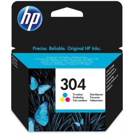 CARTUCCE ORIGINALE HP 304 COLORI