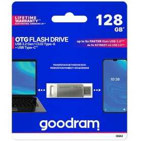GoodRAM DUALDRIVE OTG 128GB USB 3.2 + type C - ODA3-1280S0R11