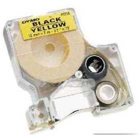 Yellow 12mmX7m for DYMO-500TS Eletronic labelling S0720580
