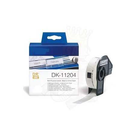 White 17mmX54mm 400psc for Brother P-Touch QL1000 1050 1060
