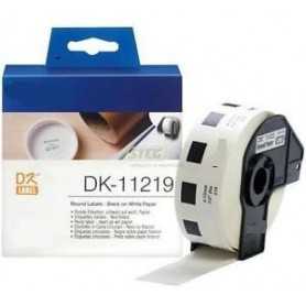 White 12mm 1200psc for Brother P-Touch QL1000 1050 1060