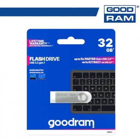 GoodRAM Pendrive 32GB UNO3 USB 3.2 - retail blister - UNO3-0320S0R11