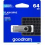 GoodRAM Chiavetta/Pendrive USB Twister 64GB nera USB 2.0 - UTS2-0640K0R11