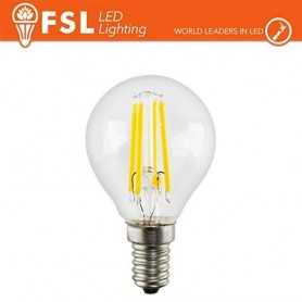 Lampada Filamento Sfera - 4W 2700K E14 400LM