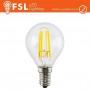 Lampada Filamento Sfera - 4W 2700K E14 400LM