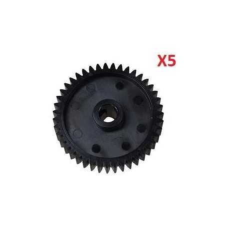 5xLower Roller Gear 43T Lexmark MX MS 710,810,811 812