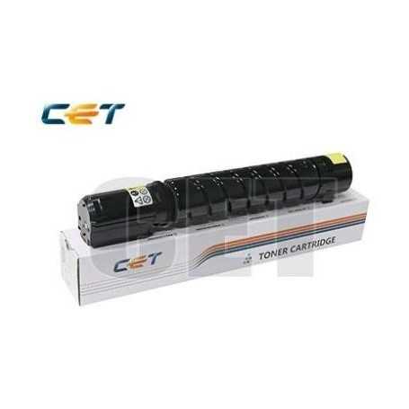 CET Yellow Canon C-EXV55 CPP Toner Cartridge-18K 2185C002AA