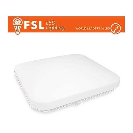 Plafoniera Quadrata LED IP20 25W 5700K 33x6,8cm