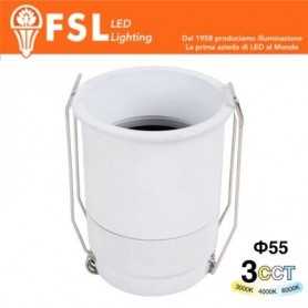 ALTAIR - Micro Punto luce LED  – 7W 3CCT 55*70mm IP20 - Driver Eaglerise