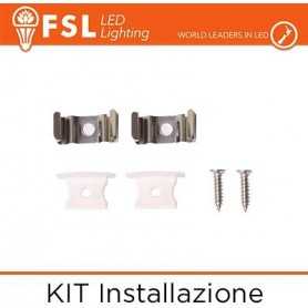 Accessori Installazione per Profilo ad Incasso