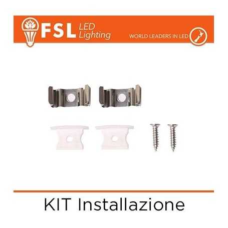 Accessori Installazione per Profilo ad Incasso