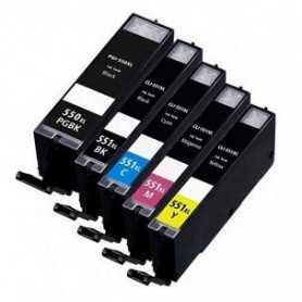 11ML Com for Canon Pixma IP7250,MG5450,MG6350CLI-551XLC