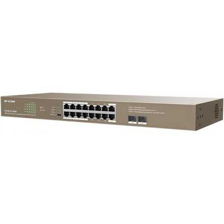 Switch Unmanaged 16GE+2 SFP a 16 porte 10/100/1000Mbps EOL