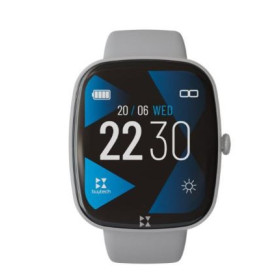 SMARTWATCH BUYTECH BY-GAMMA-GY CASSA GRIGIO CON CINTURINO SILICONE GRIGIO
