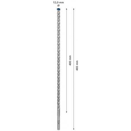 2608900113,Punta SDS plus-7X 12x400x465 mm