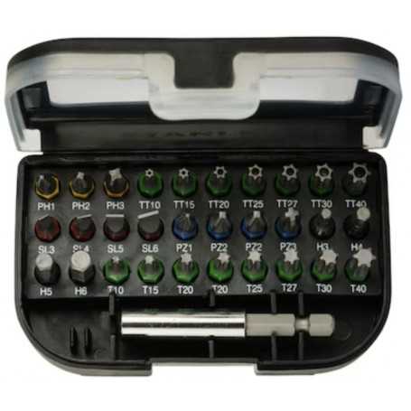 STA60490-XJ,SET 31pz INSERTI 25mm MISTI - CODIFICA CROMATICA